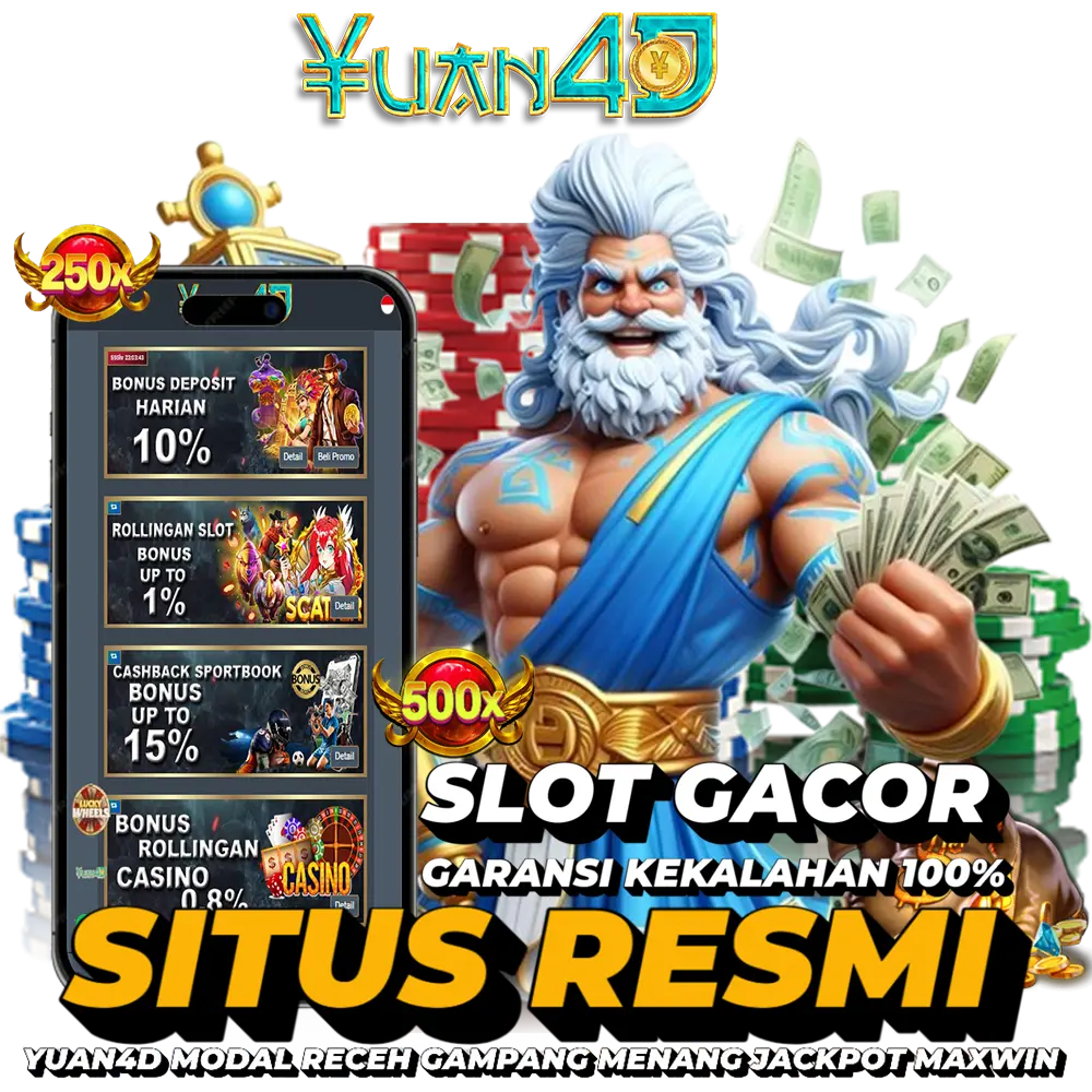 YUAN4D Situs Slot Gacor Qris 5000 Tergacor Bet Kecil Gampang Menang Jackpot!